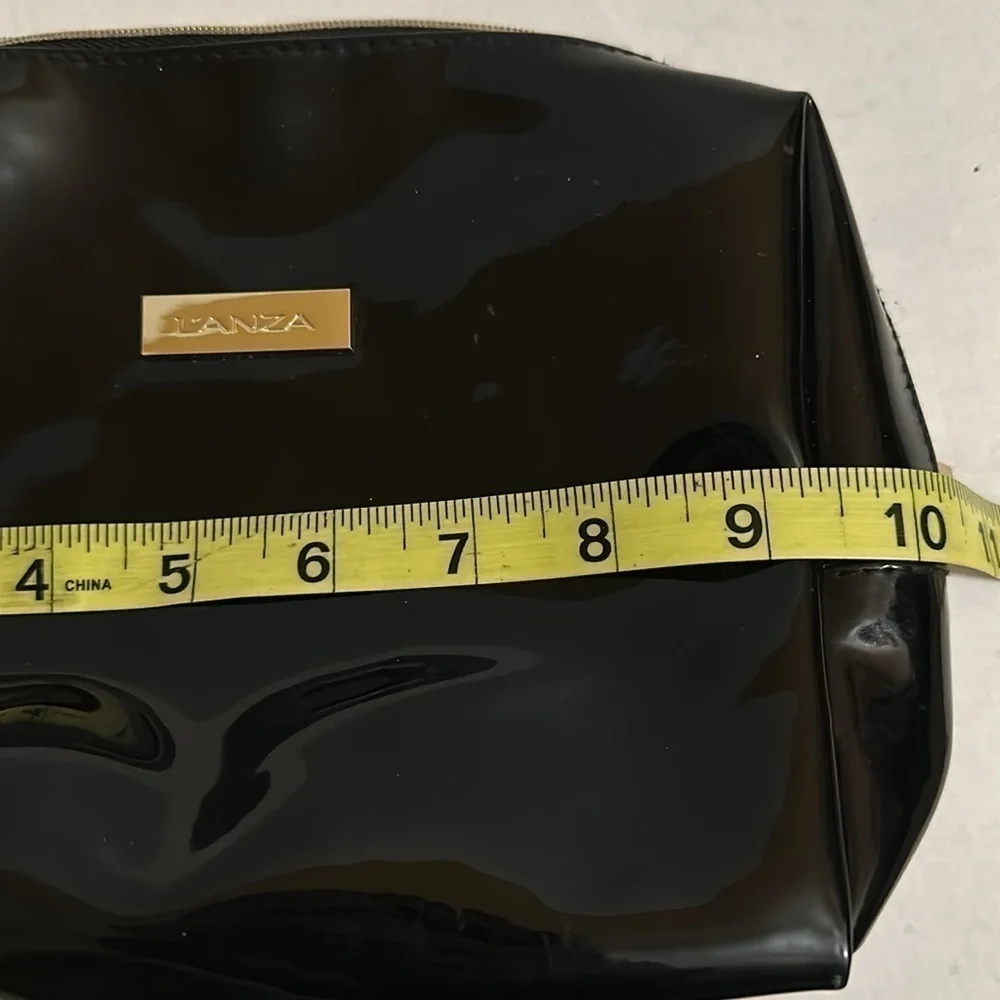 L'anza makeup bag patent leather